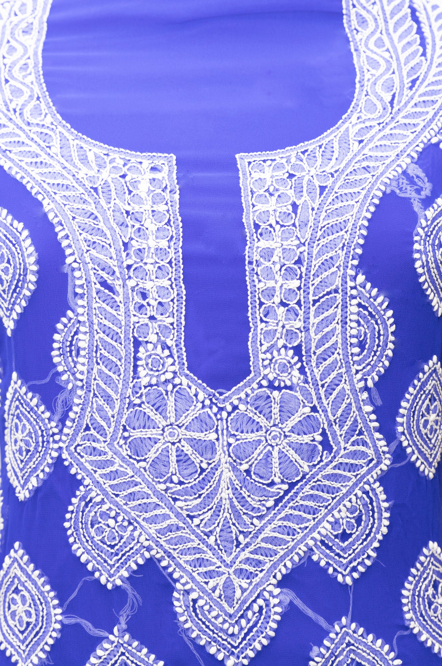 ROYAL BLUE BUTA JAAL SUIT