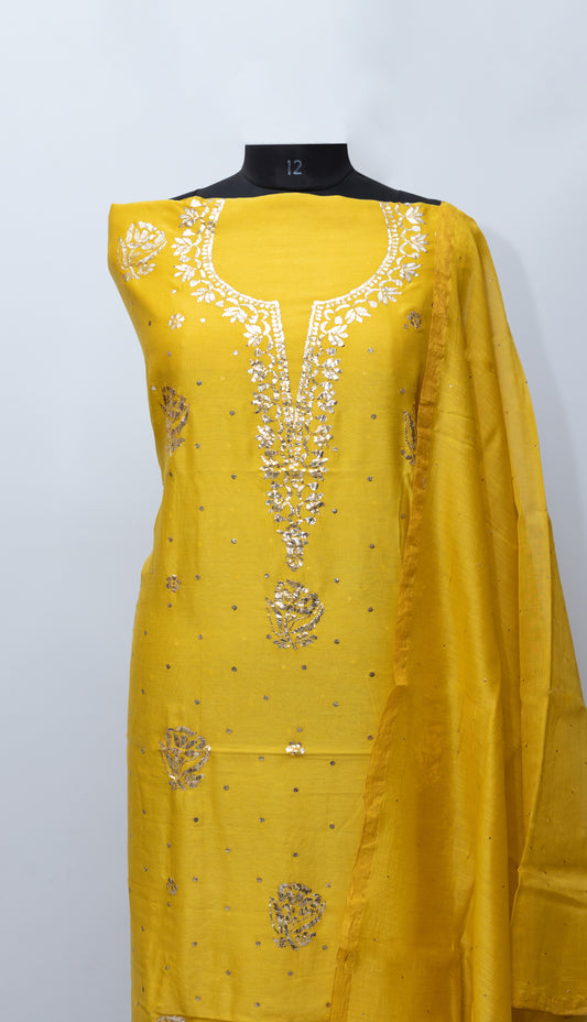 SILK SUIT AND DUPATTA