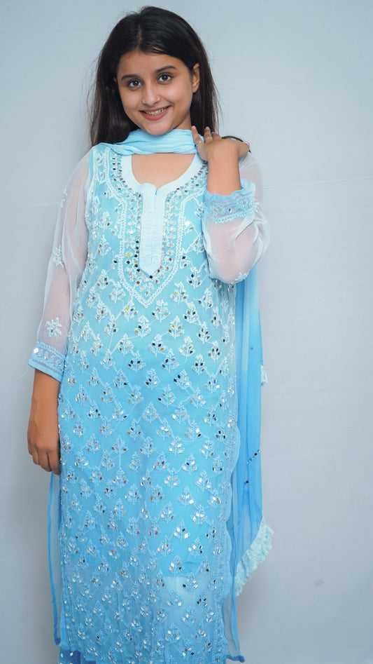ZAREEN MIRROR BUTIJAAL SET