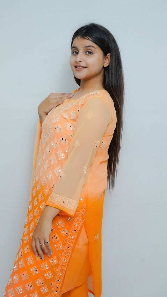 ZAREEN MIRROR BUTIJAAL KURTA SET