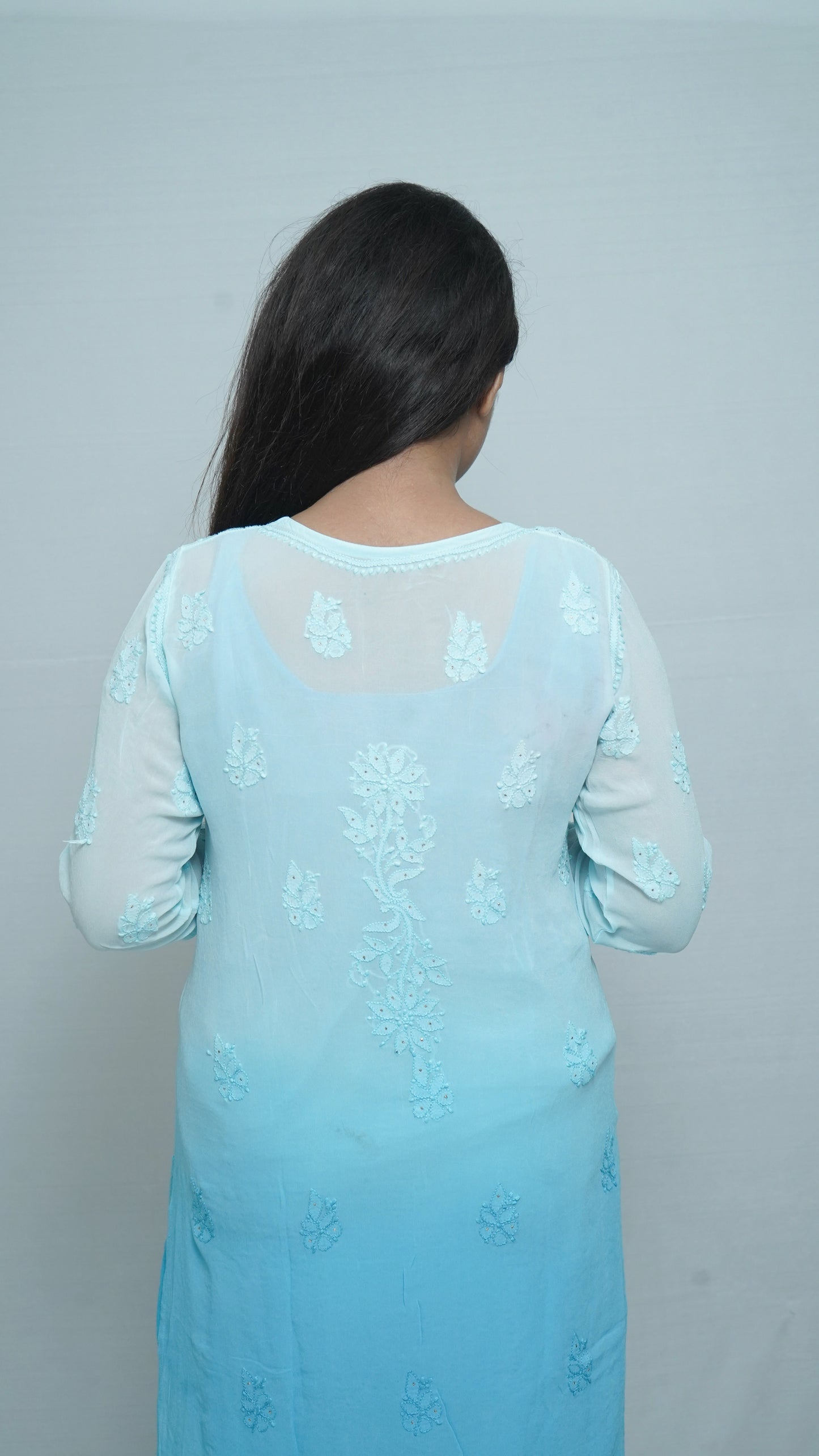 VISCOSE FRONT-JAAL KURTI