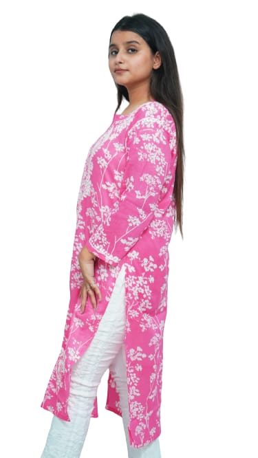 PRINTED MULMUL KHASHMIRI KUTRA