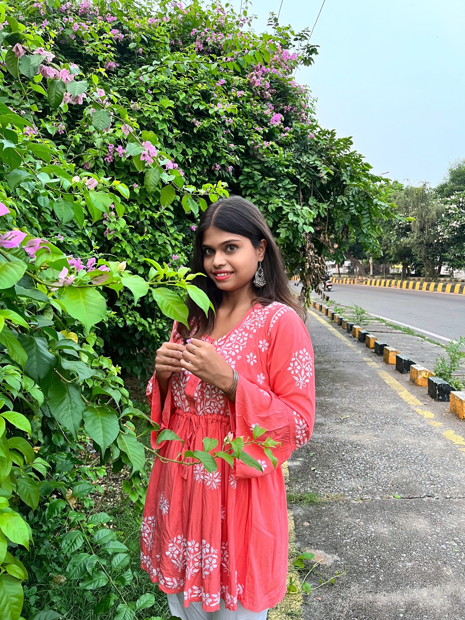 CHIKANKARI SHORT TOPS