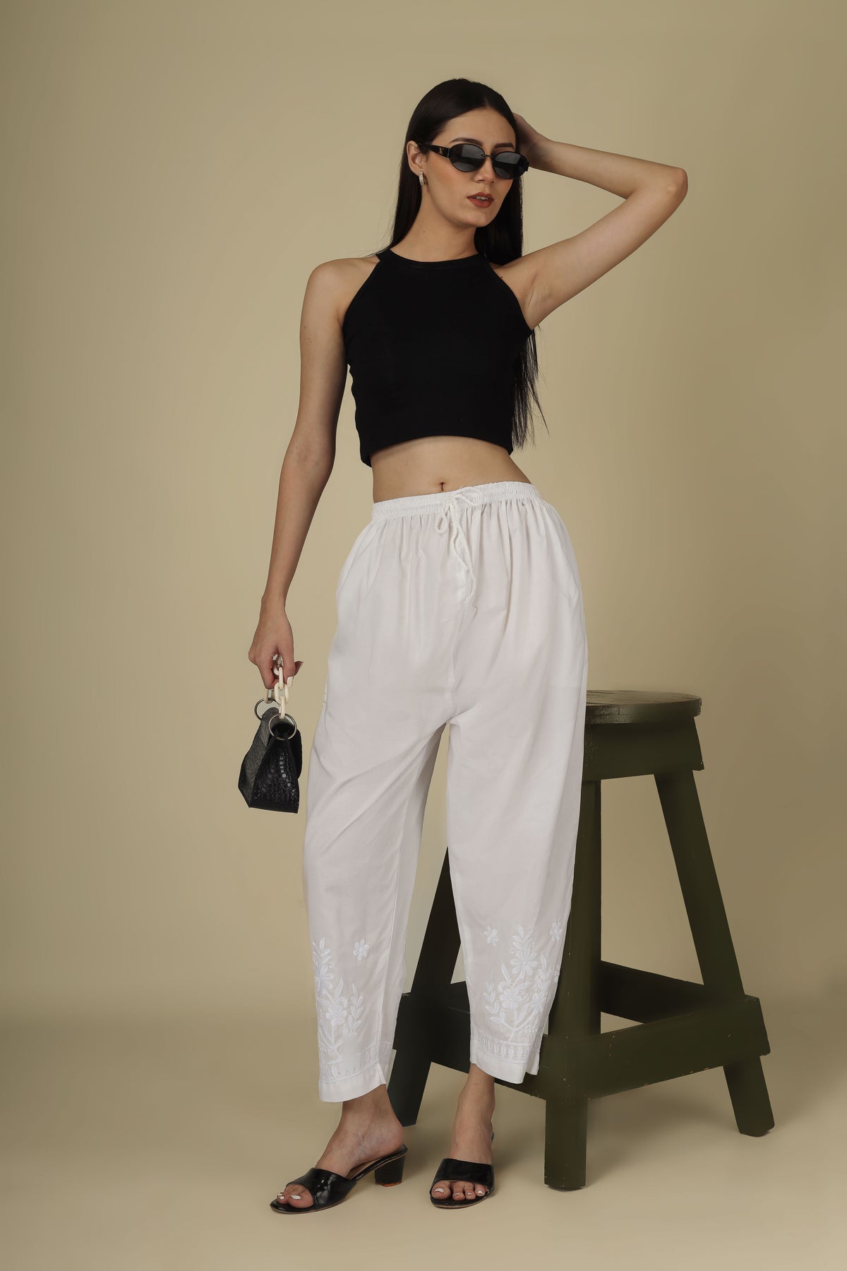 CHIKANAKRI COTTON PANT