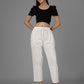STRAIGHT CHIKANKARI PANT- V