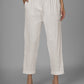 STRAIGHT CHIKANKARI PANT - WAVE