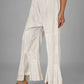 COTTON FRONT SLIT PALAZZO