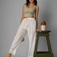 CHIKANAKRI COTTON PANT - LACE