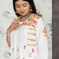 WAFA WHITE MULTI SHORT SHIRT 