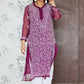 WINE ISRA GEORGETTE STRAIGHT CHIKANKARI KURT