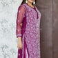 WINE ISRA GEORGETTE STRAIGHT CHIKANKARI KURT