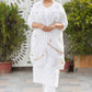 ADAB CHANDERI CHIKANKARI STITCHED SUIT SET
