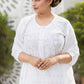 ADAB CHANDERI CHIKANKARI STITCHED SUIT SET