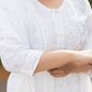 ADAB CHANDERI CHIKANKARI STITCHED SUIT SET