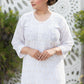 ADAB CHANDERI CHIKANKARI STITCHED SUIT SET
