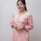 PEACH MARIA MODAL STRAIGHT CHIKANKARI KURTI