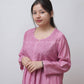 HOT PINK DUHA CHANDERI NYRA CHIKANKARI KURTA