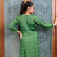ADAB CHANDERI CHIKANKARI STITCHED SUIT SET