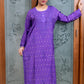 ADAB CHANDERI CHIKANKARI STITCHED SUIT SET