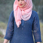 SUKAINA NAVY BLUE VISCOSE CHIKANKARI KURTA SET