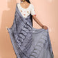 GEORGETTE FULL JAAL CHIKANKARI SAREE
