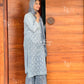 AIZZA MIRROR JAAL KURTA SET WITH INNER
