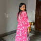 RASHMI MULMUL COTTON STRAIGHT CHIKANKARI KURTI