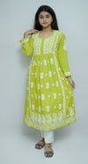 GREEN MODAL HEAVY GAOWN