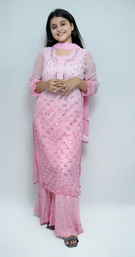ZAREEN MIRROR BUTIJAAL KURTA SET