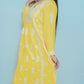 YELLOW MODAL HEAVY GAOWN