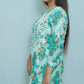 MULMUL PRINTED CHIKANKARI KURTI