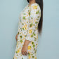 PRINTED MULMUL CHIKANKARI KURTA