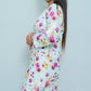 PRINTED MULMUL CHIKANKARI KURTA