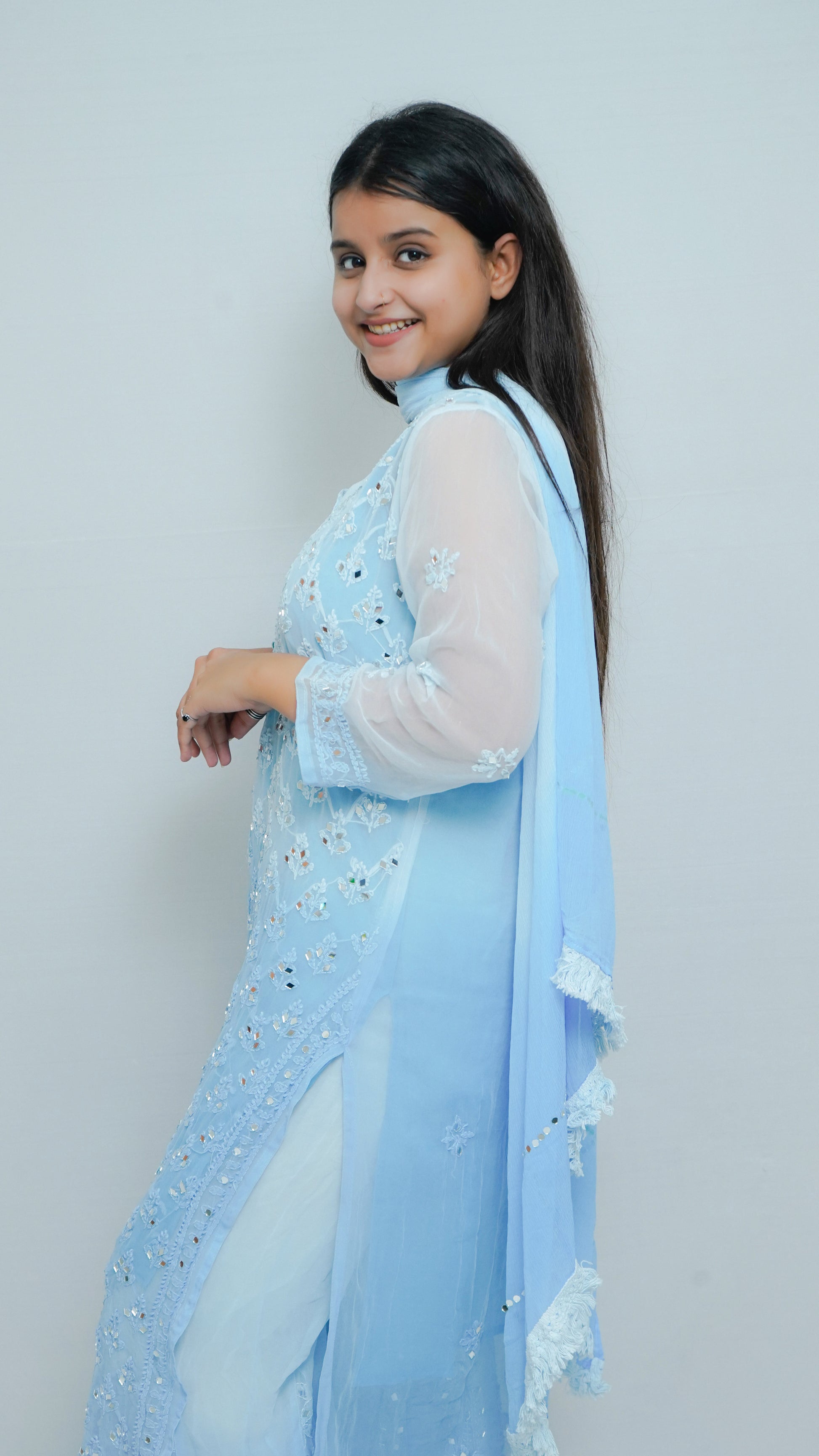 ZAREEN MIRROR BUTIJAAL SET