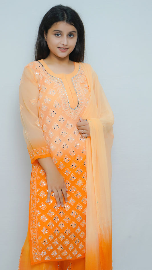ZAREEN MIRROR BUTIJAAL KURTA SET