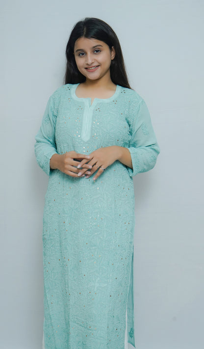 VISCOSE FRONT-JAAL KURTI