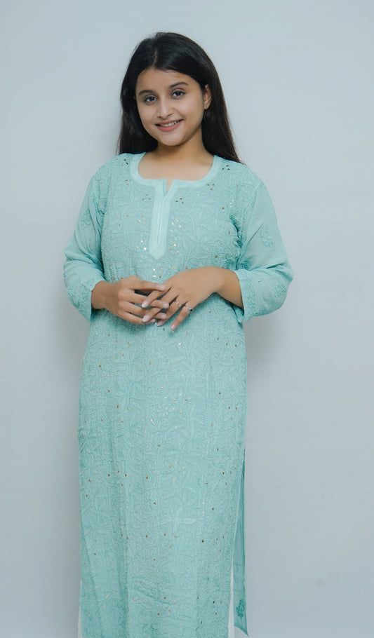 VISCOSE FRONT-JAAL KURTI