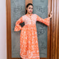 MULMUL PRINTED FROCK