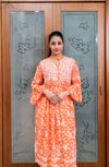 MULMUL PRINTED FROCK