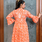 MULMUL PRINTED FROCK