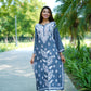 HIMANSHI GREY MODAL CHIKANKARI KURTI